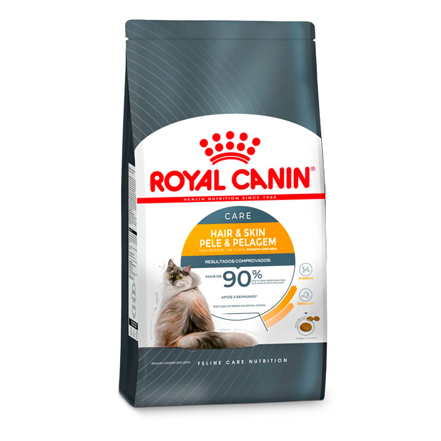Ração Royal Canin Pele e Pelagem para Gatos Adultos